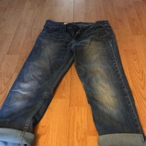 Gap ankle jeans Real straight size 27